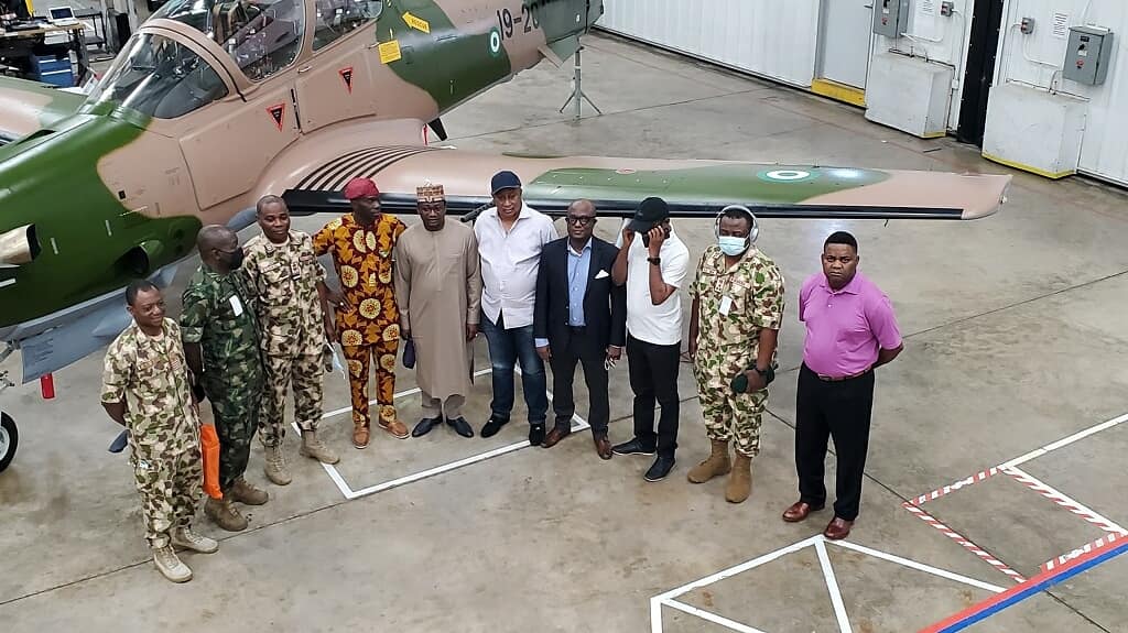 Nigeria Receives first Batch of A-29 Super Tucano Attack Aircraft from US -  AP News